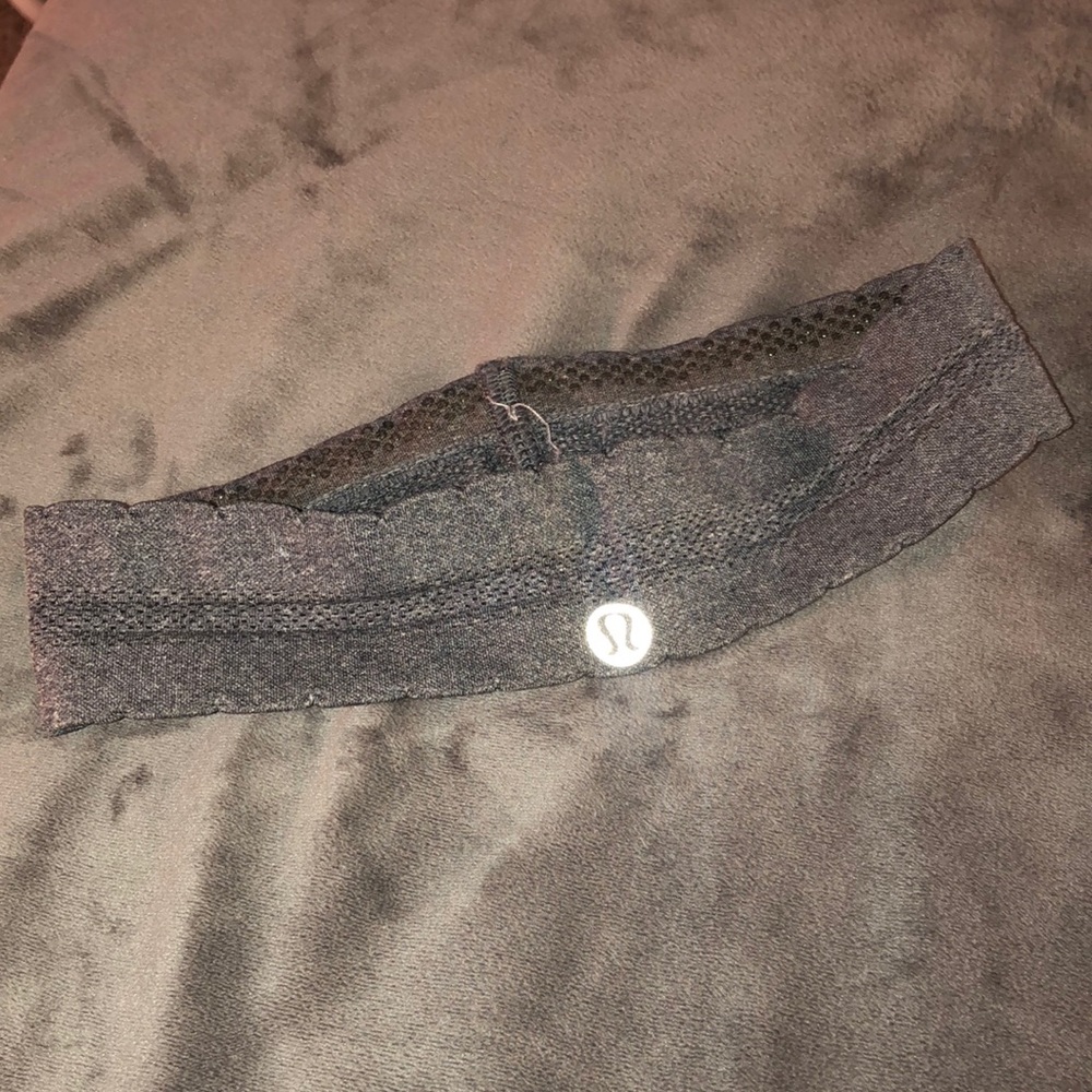 Lululemon Wide Headband in Gray